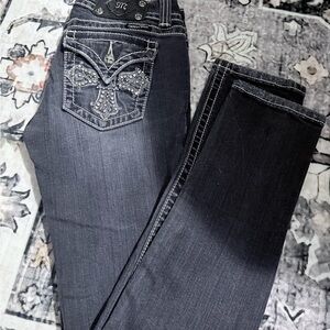 Miss Me Women's Black Jeans